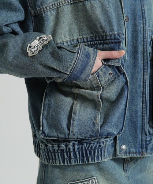 OVERSIZED WAPPEN DENIM JACKET（デニムジャケット）｜AVIREX