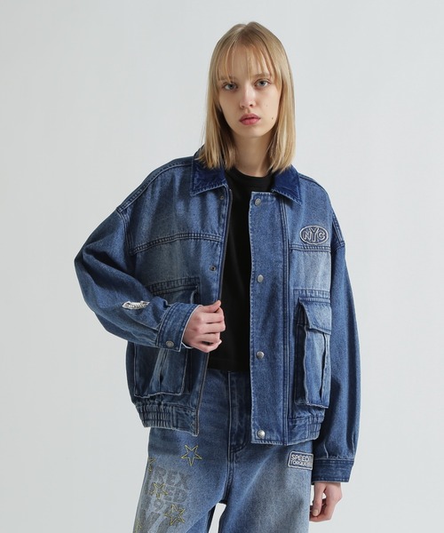OVERSIZED WAPPEN DENIM JACKET（デニムジャケット）｜AVIREX
