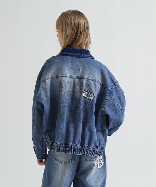 OVERSIZED WAPPEN DENIM JACKET（デニムジャケット）｜AVIREX