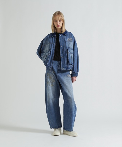 OVERSIZED WAPPEN DENIM JACKET（デニムジャケット）｜AVIREX