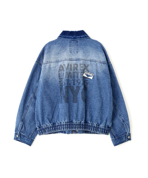 OVERSIZED WAPPEN DENIM JACKET（デニムジャケット）｜AVIREX