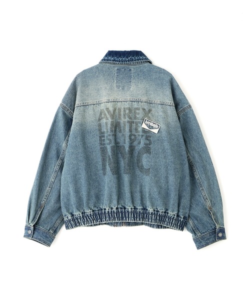OVERSIZED WAPPEN DENIM JACKET（デニムジャケット）｜AVIREX