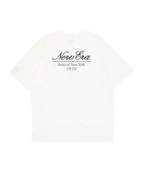 NEW ERA（ニューエラ）の「ニューエラ 半袖Tシャツ スクリプトロゴ（Tシャツ/カットソー・メンズ・ブラック/ピンク/ホワイト・XXL/XL/L/M/S）」の12枚目の写真