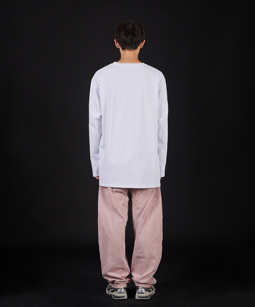 ASTRAL PROJECTION(アストラルプロジェクション)の「アースウィズアース オーバーサイズ ロングスリーブTシャツ_ホワイト(Tシャツ/カットソー・メンズ・その他・LARGE/X-LARGE/XX-LARGE/MEDIUM)」の7枚目の写真