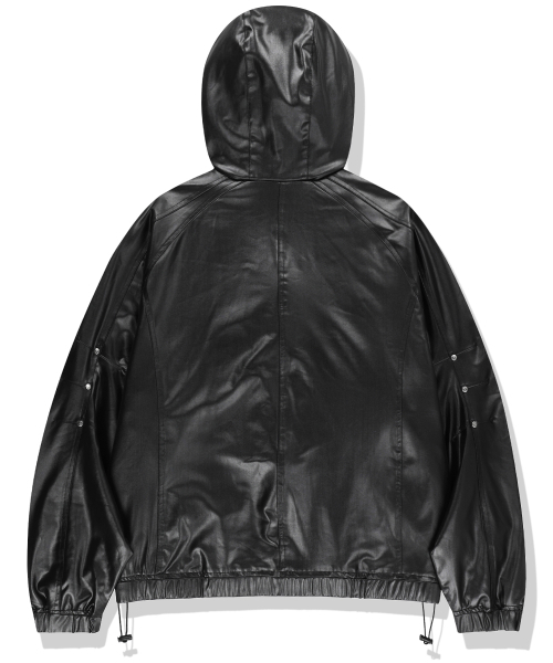 NOT4NERD(ノットフォーナード)の「Gloss Highneck Raglan Windbreaker - Black(ナイロンジャケット・レディース・その他・MEDIUM/LARGE/X-LARGE)」の2枚目の写真