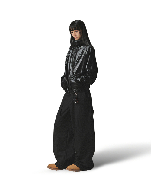 NOT4NERD(ノットフォーナード)の「Gloss Highneck Raglan Windbreaker - Black(ナイロンジャケット・レディース・その他・MEDIUM/LARGE/X-LARGE)」の5枚目の写真