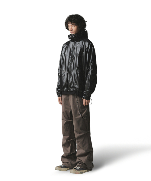 NOT4NERD(ノットフォーナード)の「Gloss Highneck Raglan Windbreaker - Black(ナイロンジャケット・レディース・その他・MEDIUM/LARGE/X-LARGE)」の7枚目の写真