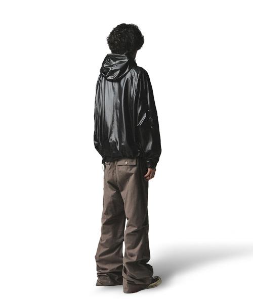 NOT4NERD(ノットフォーナード)の「Gloss Highneck Raglan Windbreaker - Black(ナイロンジャケット・レディース・その他・MEDIUM/LARGE/X-LARGE)」の8枚目の写真