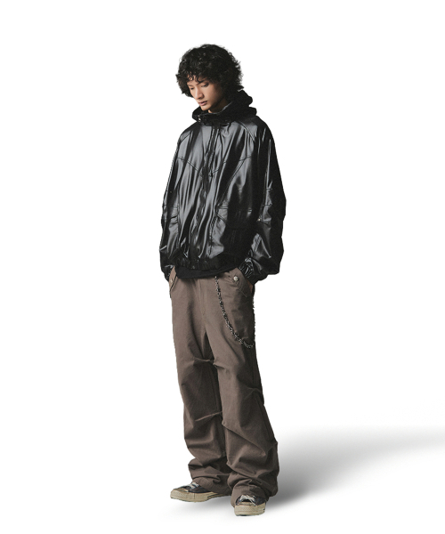 NOT4NERD(ノットフォーナード)の「Gloss Highneck Raglan Windbreaker - Black(ナイロンジャケット・レディース・その他・MEDIUM/LARGE/X-LARGE)」の9枚目の写真