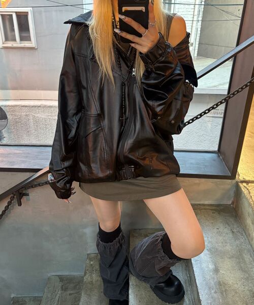 NOT4NERD(ノットフォーナード)の「Gloss Highneck Raglan Windbreaker - Black(ナイロンジャケット・レディース・その他・MEDIUM/LARGE/X-LARGE)」の16枚目の写真