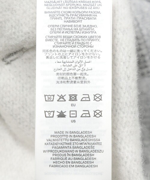 ADAM ET ROPE'(アダムエロペ)の「【Yeah Right NYC(イエー ライト エヌワイシー)】Hoodie(LIVING THE DREAM)(パーカー・レディース・ブラック/グレー・L)」の10枚目の写真
