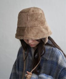 VENCEEXCHANGE | イヤーフラップ付きファーバケハ(ニットキャップ/ビーニー)