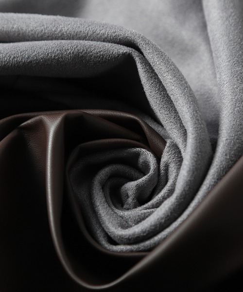 AMELY（エミリー）の「異素材ドッキング フレアスカート（スカート・レディース・ベージュ/グレー・フリー）」の16枚目の写真