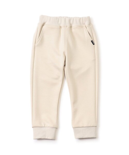 Ampersand(アンパサンド)の「シュッと見えパンツ_ジュニア対応(スウェットパンツ・キッズ・キャメル/レインボー/ブラック/アイボリー/カーキ・80/90/100/110/120/130/140)」の2枚目の写真