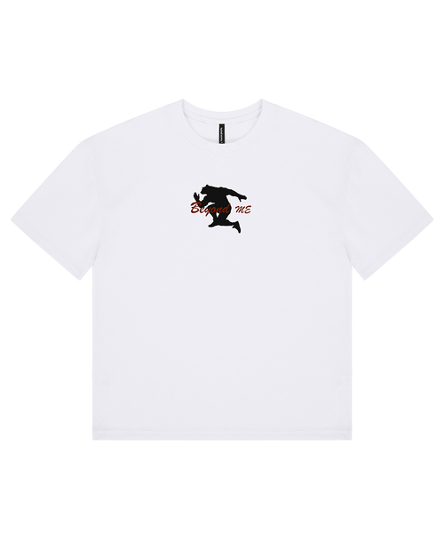 BARBELLWORKS(バーベルワークス)の「ビヨンド特養綿オーバーフィット(Tシャツ/カットソー・メンズ・ホワイト/ブラック・SMALL/MEDIUM/LARGE/X-LARGE)」の2枚目の写真