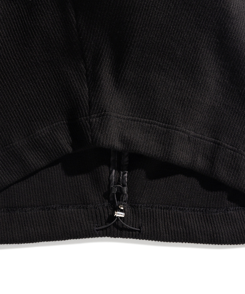 51%（フィフティーワンパーセント）の「Leather Knit Anorak - Black（その他トップス・メンズ・その他・MEDIUM/LARGE）」の11枚目の写真