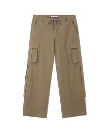 PARACHUTE CARGO PANTS - KHAKI