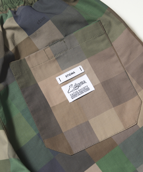 STIGMA(スティグマ)の「Square Camouflage Short Pants Green(その他パンツ・メンズ・その他・MEDIUM/X-LARGE/LARGE)」の6枚目の写真