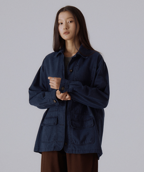 SILN(シルン)の「Urban utility Jacket (NAVY)(ミリタリージャケット・レディース・その他・FREE)」の2枚目の写真