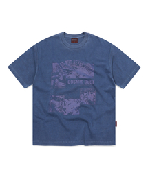 S'EST（エスイーエスティー）の「Cosmic Dust Pigment T-shirts Blue（Tシャツ/カットソー）」