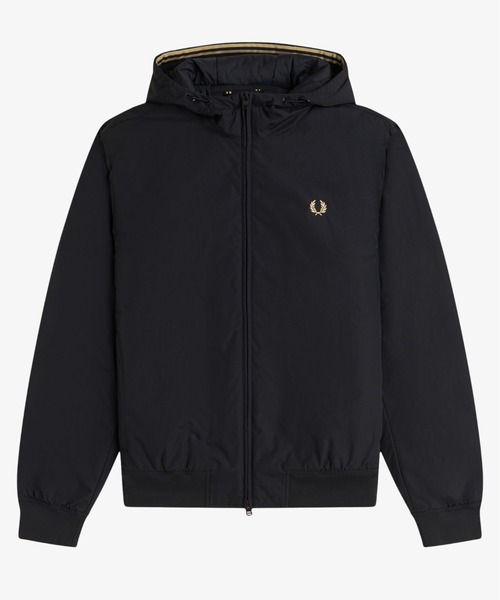 FRED PERRY(フレッドペリー)の「Hooded Brentham Jacket/フーデットブレンサムジャケット(その他アウター・メンズ・ブラック・S/M/L)」の8枚目の写真