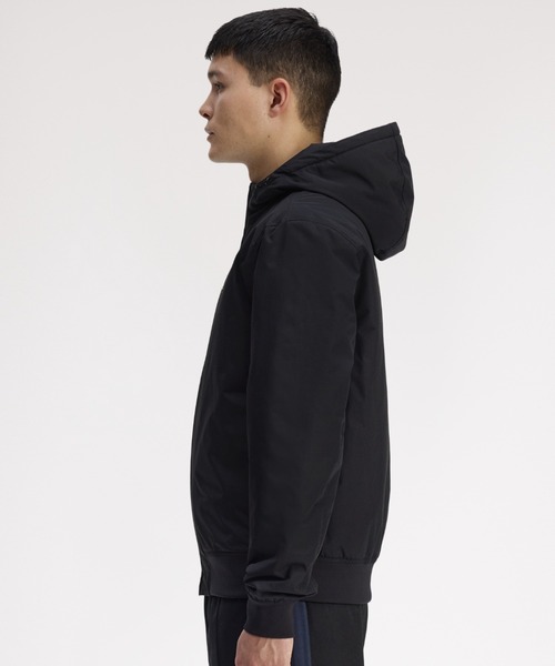 FRED PERRY(フレッドペリー)の「Hooded Brentham Jacket/フーデットブレンサムジャケット(その他アウター・メンズ・ブラック・S/M/L)」の6枚目の写真