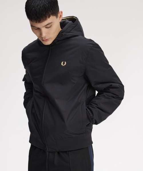FRED PERRY(フレッドペリー)の「Hooded Brentham Jacket/フーデットブレンサムジャケット(その他アウター・メンズ・ブラック・S/M/L)」の10枚目の写真