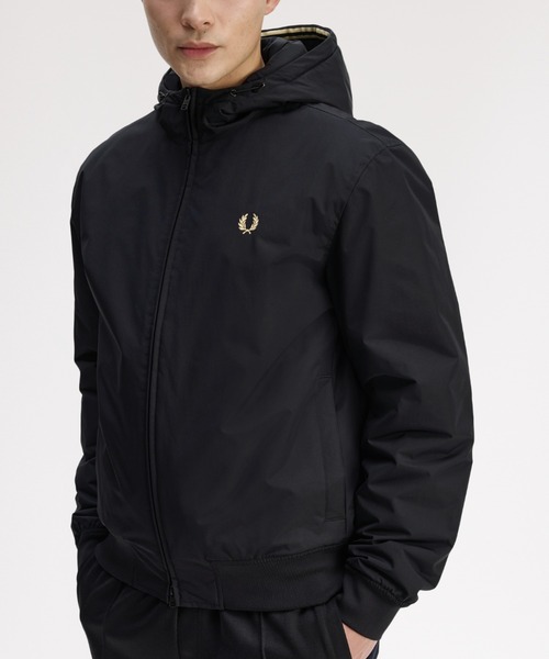 FRED PERRY(フレッドペリー)の「Hooded Brentham Jacket/フーデットブレンサムジャケット(その他アウター・メンズ・ブラック・S/M/L)」の11枚目の写真