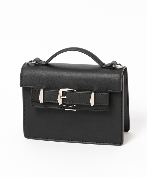 HARE(ハレ)の「RESHAPEバックルハンドルバッグ(HARE)(ハンドバッグ・メンズ・ブラック・FREE)」の5枚目の写真