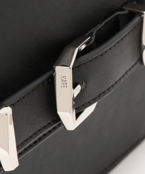 HARE(ハレ)の「RESHAPEバックルハンドルバッグ(HARE)(ハンドバッグ・メンズ・ブラック・FREE)」の13枚目の写真