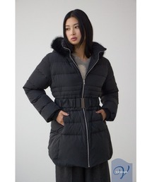 AZUL BY MOUSSY（アズールバイマウジー）の「VENUS フードファーベルト付ミドルダウンコート（ダウンジャケット/コート）」