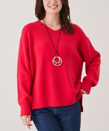 Jayro（ジャイロ）の「スフレヤーンVネックニットプルオーバー（ニット/セーター）」