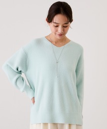 Jayro（ジャイロ）の「スフレヤーンVネックニットプルオーバー（ニット/セーター）」