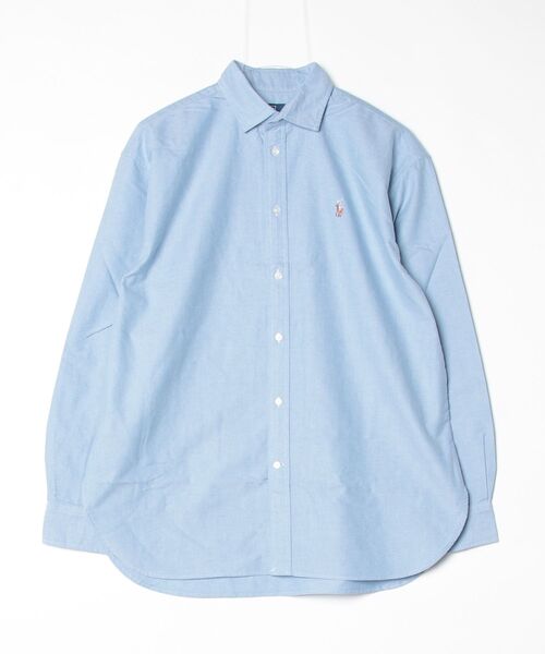 POLO RALPH LAUREN(ポロ ラルフ ローレン)の「アイコニック リラックス フィット オックスフォード シャツ(シャツ/ブラウス・レディース・ブルー・L/M/S/XS/XXS)」の6枚目の写真