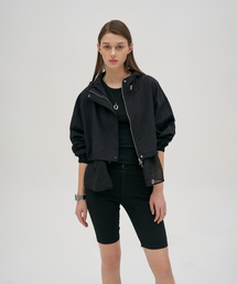 LAPRESMIDI（ラプレミディ）の「See-through hooded jumper black（ナイロンジャケット）」