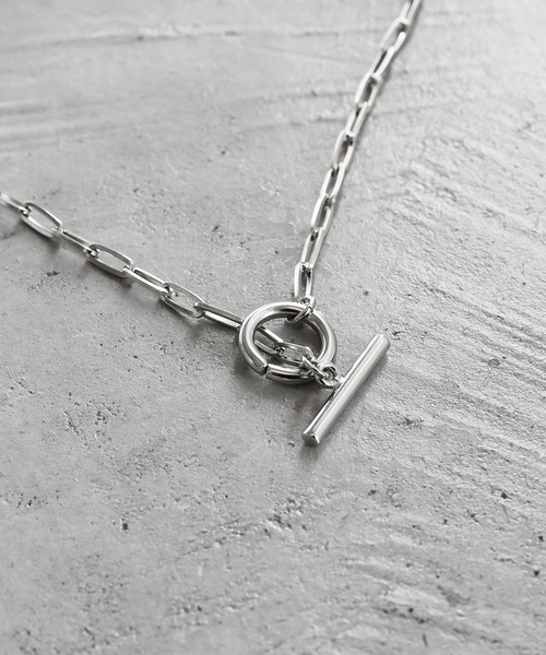 SOCCE(ソーシー)の「2連ブラスチェーンネックレス(ネックレス・メンズ・シルバー・FREE)」の13枚目の写真