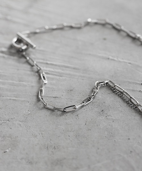 SOCCE(ソーシー)の「2連ブラスチェーンネックレス(ネックレス・メンズ・シルバー・FREE)」の10枚目の写真