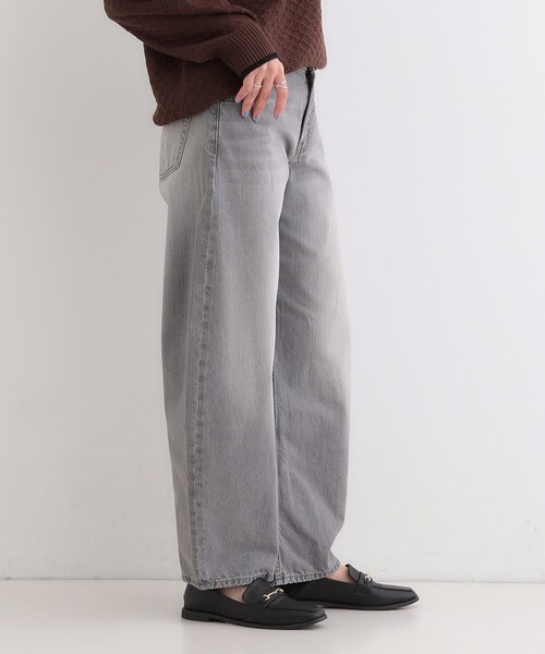 SHOO・LA・RUE（シューラルー）の「【SHOO・LA・RUE DENIM】こなれ感をプラスする デニムカーブパンツ（デニムパンツ・レディース・ブルー系その他/ライトグレー/ネイビー/ブルー・10/01/02/03/04）」の6枚目の写真