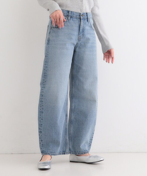 SHOO・LA・RUE（シューラルー）の「【SHOO・LA・RUE DENIM】こなれ感をプラスする デニムカーブパンツ（デニムパンツ・レディース・ブルー系その他/ライトグレー/ネイビー/ブルー・10/01/02/03/04）」の10枚目の写真