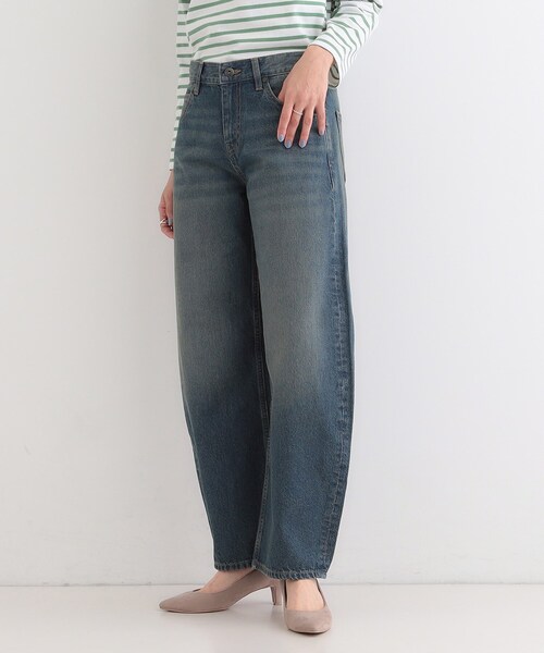 SHOO・LA・RUE（シューラルー）の「【SHOO・LA・RUE DENIM】こなれ感をプラスする デニムカーブパンツ（デニムパンツ・レディース・ブルー系その他/ライトグレー/ネイビー/ブルー・10/01/02/03/04）」の14枚目の写真