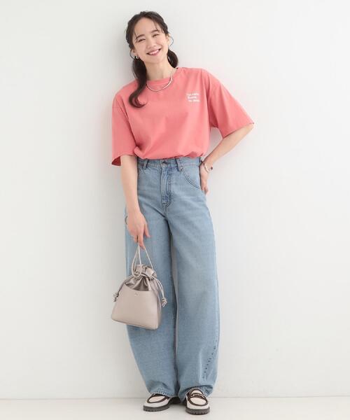 SHOO・LA・RUE(シューラルー)の「【SHOO・LA・RUE DENIM】1本でこなれシルエットに カーブデニムパンツ(デニムパンツ・レディース・ブルー系その他/ライトグレー/ネイビー/ブルー・10/01/02/03/04)」の7枚目の写真