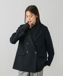 GLOBAL WORK | お手入れラクラクセットアップ/ダブルジャケット/611133(テーラードジャケット)