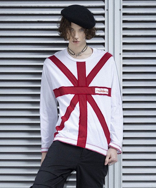 MILKBOY（ミルクボーイ）の「BRIT LONG Tシャツ（Tシャツ/カットソー・メンズ・A/C/B・FREE）」の2枚目の写真