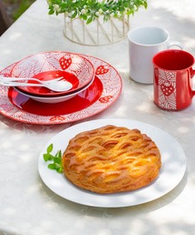 salle de bal（サルデバル）の「苺ミルク　8寸プレート　54426-7　SIT（食器）」