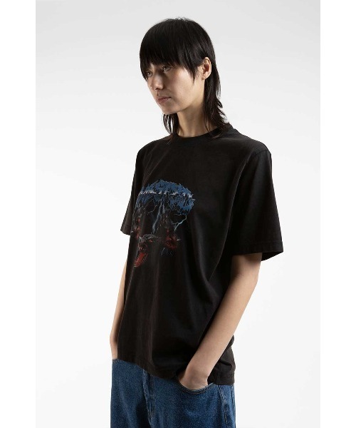 WASTED PARIS(ウェイステッドパリス)の「Tシャツ|ORTHOS T-SHIRT|WASTED PARIS(Tシャツ/カットソー・メンズ・ブラック・SMALL/MEDIUM/LARGE/X-LARGE/X-SMALL)」の3枚目の写真