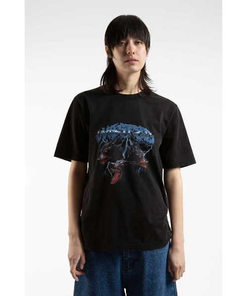 WASTED PARIS(ウェイステッドパリス)の「Tシャツ|ORTHOS T-SHIRT|WASTED PARIS(Tシャツ/カットソー・メンズ・ブラック・SMALL/MEDIUM/LARGE/X-LARGE/X-SMALL)」の4枚目の写真
