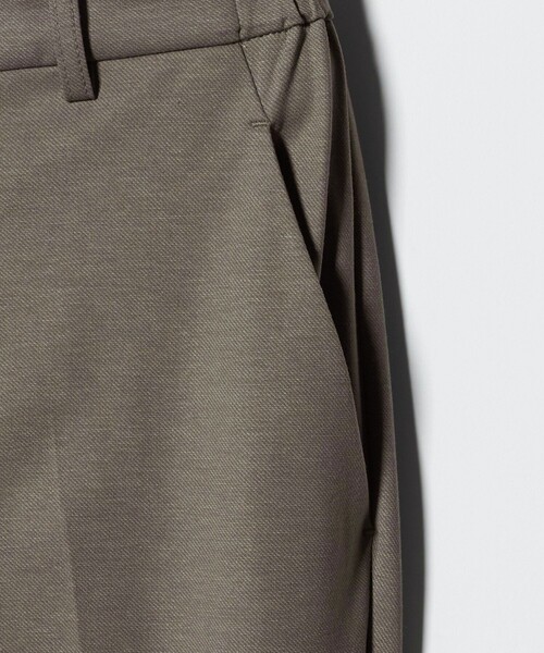 A DAY IN THE LIFE UNITED ARROWS（アデイインザライフユナイテッドアローズ）の「ポンチ テーパードパンツ ‐セットアップ対応・ウォッシャブル‐＜A DAY IN THE LIFE＞（スラックス・レディース・ネイビー/ダークグレー/モカ・38/40/36）」の13枚目の写真