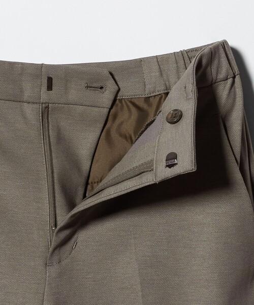 A DAY IN THE LIFE UNITED ARROWS（アデイインザライフユナイテッドアローズ）の「ポンチ テーパードパンツ ‐セットアップ対応・ウォッシャブル‐＜A DAY IN THE LIFE＞（スラックス・レディース・ネイビー/ダークグレー/モカ・38/40/36）」の15枚目の写真