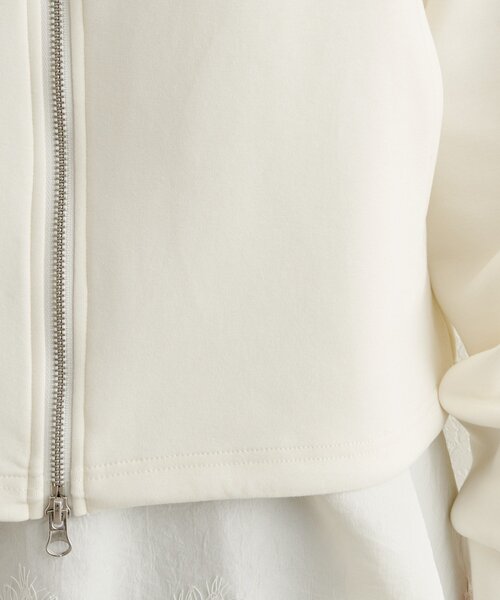 Omekashi（オメカシ）の「ポンチブルゾン（ブルゾン・レディース・オフホワイト/グレー/ベージュ・FREE）」の12枚目の写真
