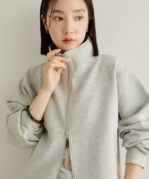 Omekashi（オメカシ）の「ポンチブルゾン（ブルゾン・レディース・オフホワイト/グレー/ベージュ・FREE）」の17枚目の写真